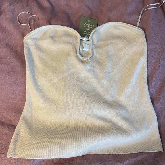 H&M Bead-Detail Tube Top - Picture 8 of 10